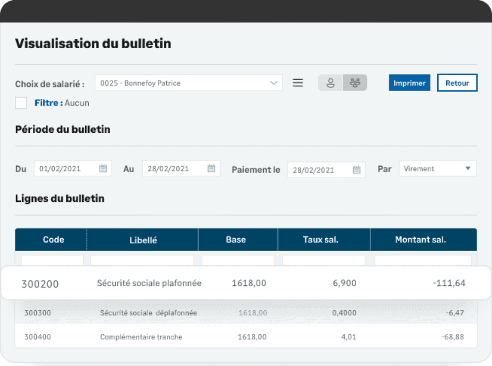 Sage business cloud paie